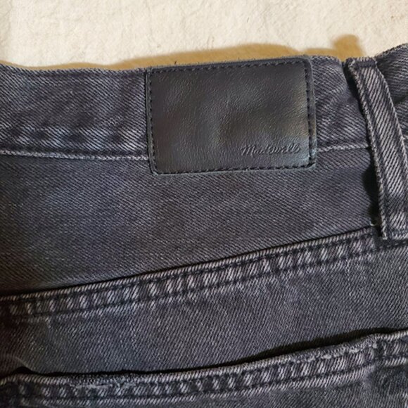 Madewell Cropped Balloon Jean Black wash Size 31P - Picture 12 of 16